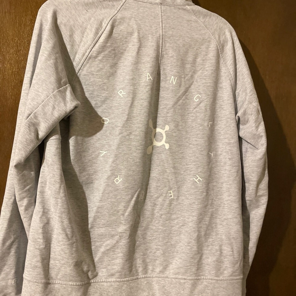 Lululemon Light Gray Athletic Jacket